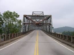The Winfield Toll Bridge was built in 1955.