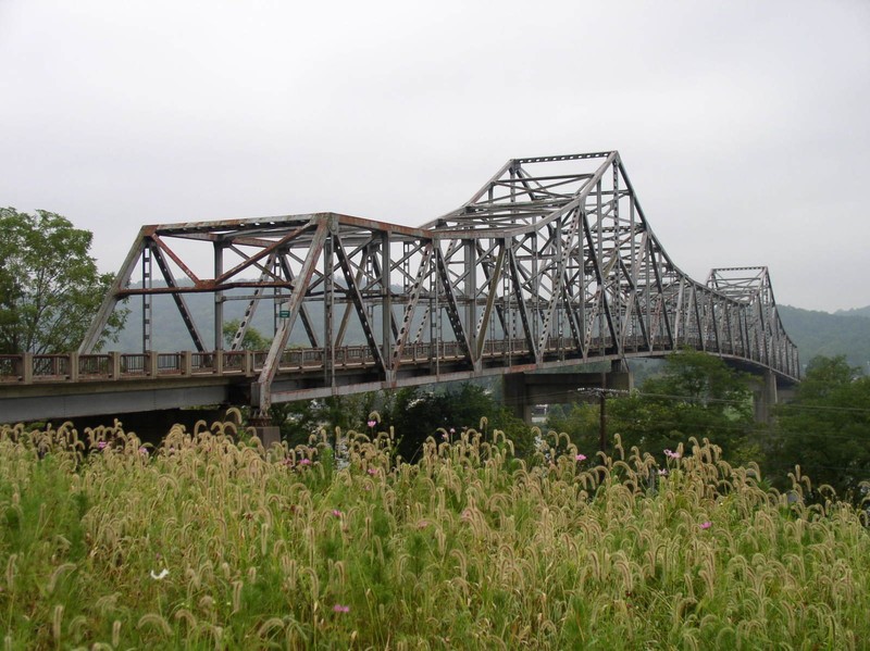 The Winfield Toll Bridge was renovated, in 2010, due the rust forming on the bridge, and needed repairs.