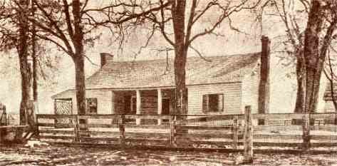 This is the birth home of Jefferson Davis; a historical marker locates the plot that the house sat on.