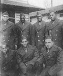 Group of Piedmont Soldiers
Front row: L-R Unknown, Joe Majors, Bryson Cole
Back row: Carl Fisher, Hermn Thompson, Aubrey Stewart & unknown
