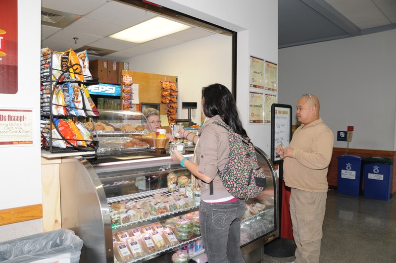 Snack bar at Fulton Hall, 2010