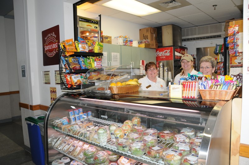 Snack bar at Fulton Hall, 2010