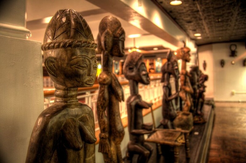 The Southern University Museum of Art-Shreveport showcases art and artifacts from Africa and the African American diaspora.