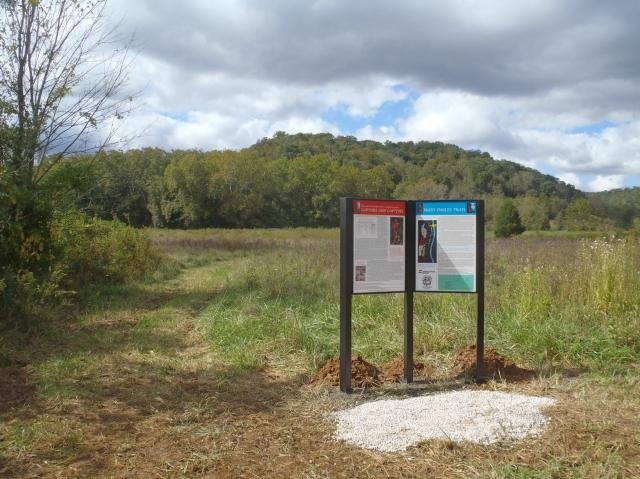 Mary Ingles Trail in Winfield, WV.