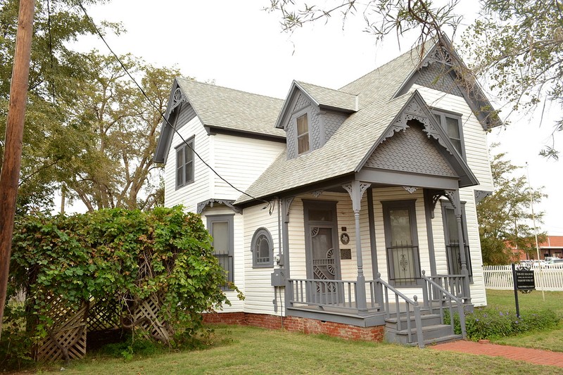 The Brown-Dorsey House is considered to be the oldest house in Midland. 