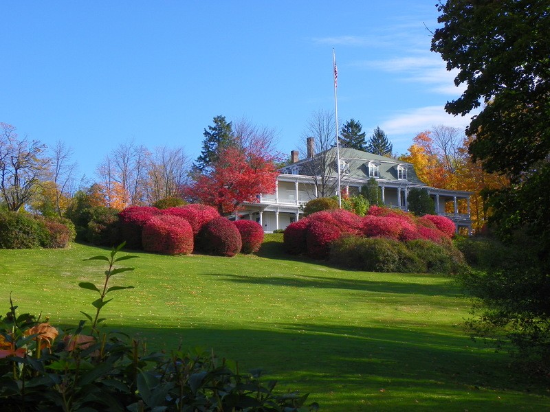 Photograph of the Mansion in October of 2011 by Phil C. Walton