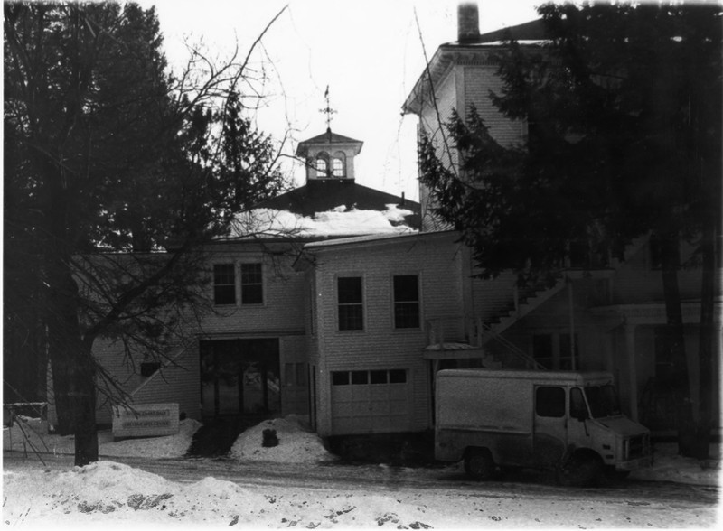 West Side of Charles E. Tilton Mansion by Allan and Celia Willis in January of 1981