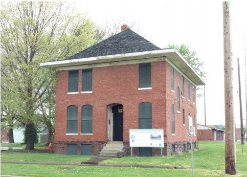 Circa 2018 photo of Lincoln Colored Home in NRHP Survey (Mansberger and Stratton)