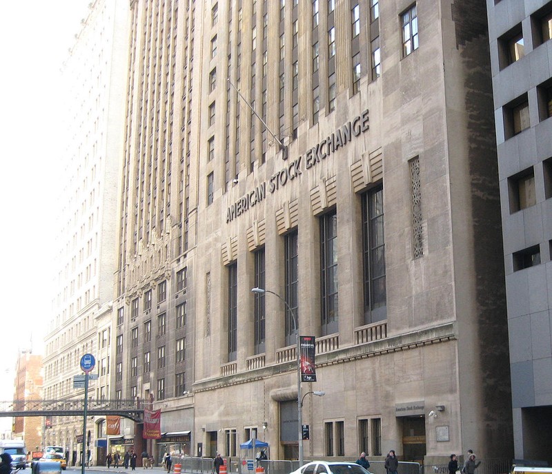 Former home of the American Stock Exchange before it Merged with the New York Stock Exchange