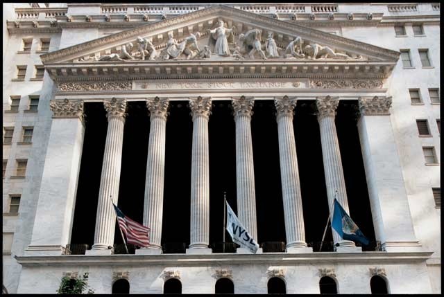 The New York Stock Exchange building