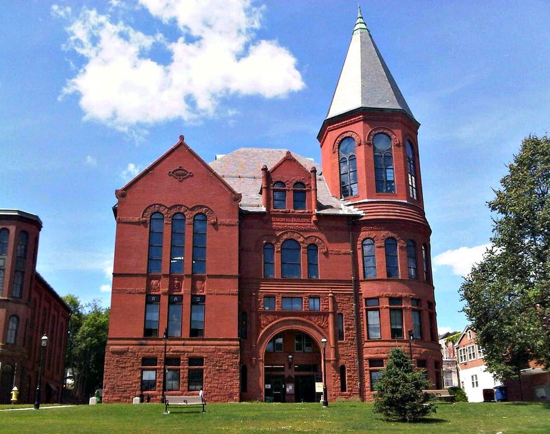 The New England Civil War Museum is on the second floor of the building that also serves as the Town Hall