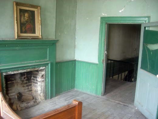 Hiram Haynes Coffee House, upstairs room remains largely untouched since Poe's visit in 1836