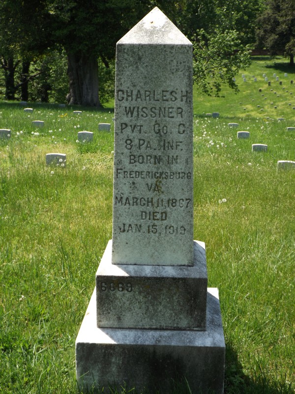 Grave #6669 Charles Henry Wissner