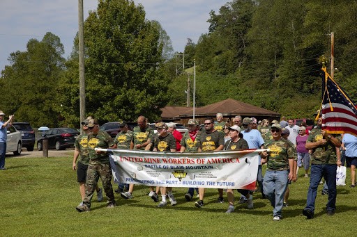 UMWA members commemorate the Battle of Blair Mountain (2019)