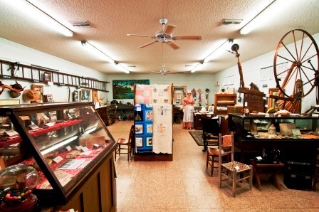 Another room inside the Geneva Museum with artifacts