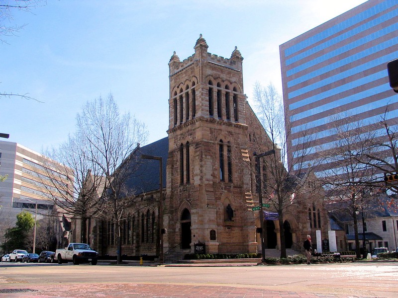 The Cathedral Church of the Advent was built in 1885 and is one of the oldest buildings in the city.