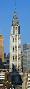 The Chrysler Building is a classic example of Art Deco architecture and considered by many contemporary architects to be one of the finest buildings in New York City.