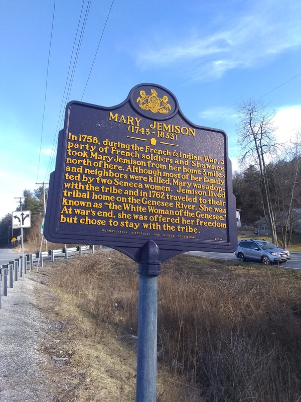 PA Historical Marker along US Route 30