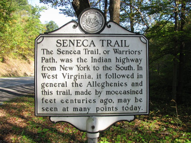 Seneca Trail Historical Marker