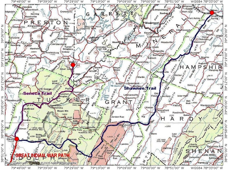 Seneca Trail Map