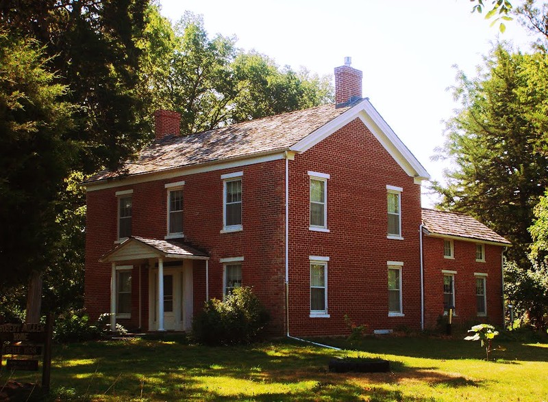 The home looks very similar today to its original appearance.