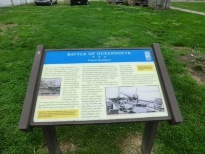 Marker in backyard of Madie Carroll House