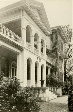 Sweet Briar House facade, c. 1948.