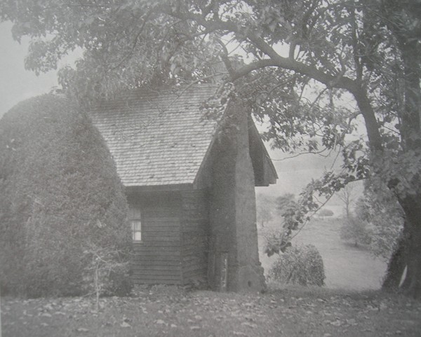 A view of the cabin in 1913.