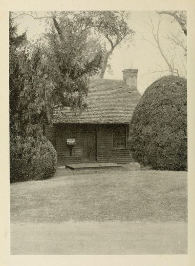 A view of the cabin in 1929.