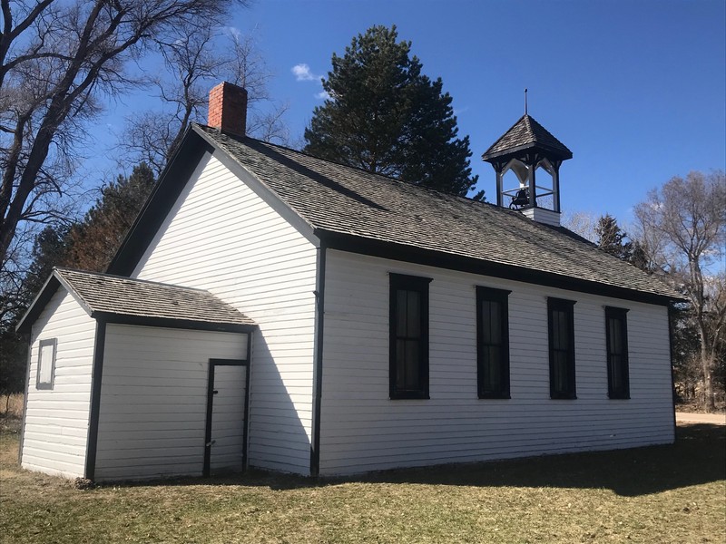 New Helena schoolhouse