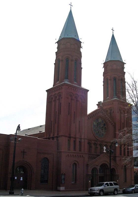 The Basilica of the Sacred Heart of Jesus was built in 1898, and until 2010 was called Sacred Heart Church.