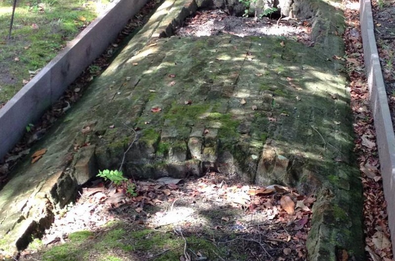 The historic cistern, excavated by Longwood College and DHR archaeologist Mike Clem in 2015.