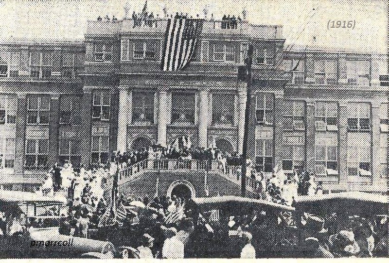 Photo from HHS dedication in 1916