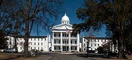 The former Bryce Hospital building was completed in 1859 and remained in operation until the late 2000s, when the University of Alabama bought it.