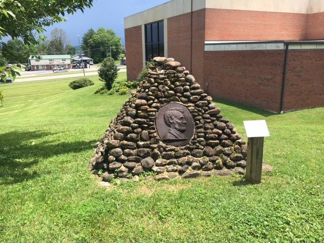 The cairn as it appears today.