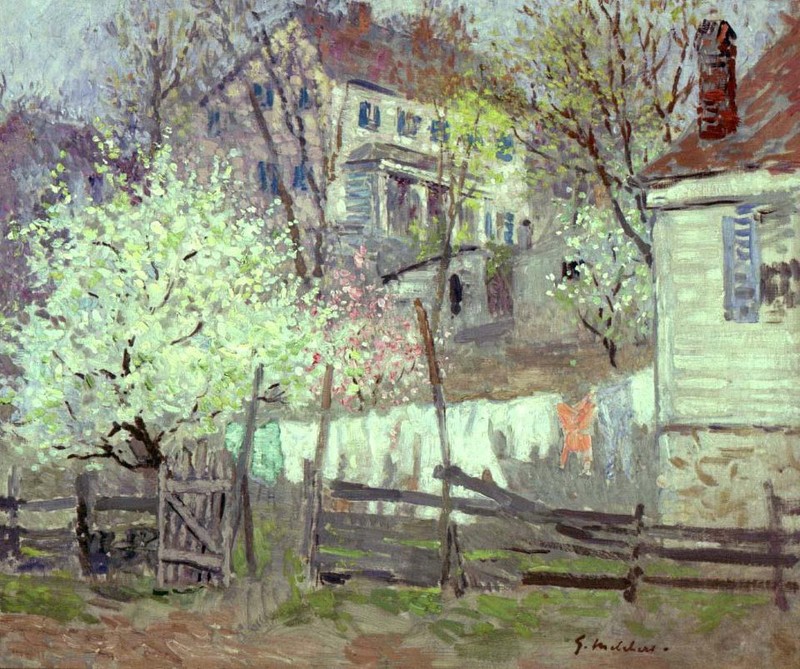 Early Spring Landscape by Gari Melchers