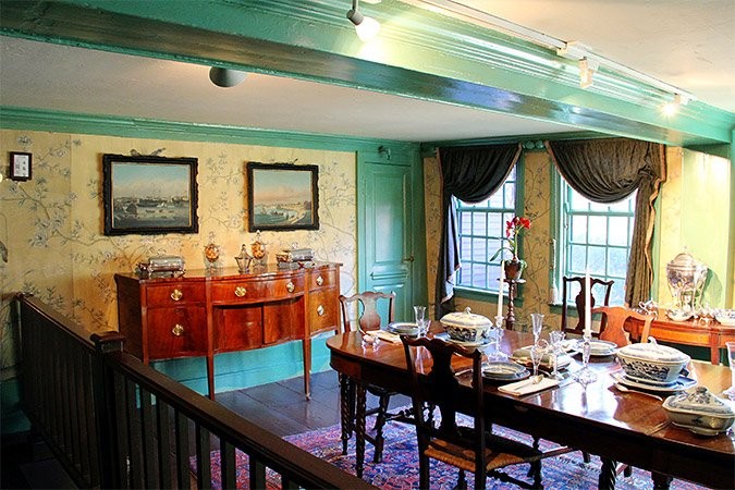 Interior of the House of the Seven Gables (Photo courtesy of New England Today) 