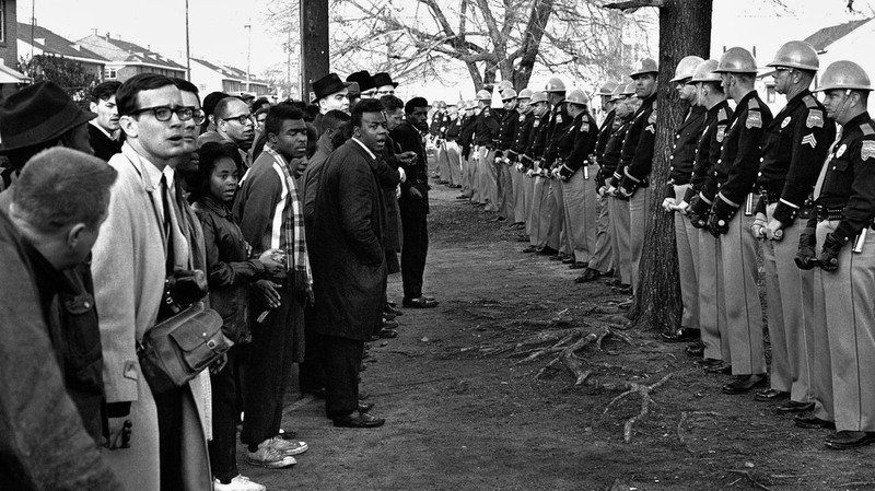 During the first two marches the marchers were met with opposition from the Alabama State Police and white supremacists. 