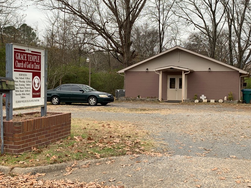 Grace Temple Church of God in Christ was the third of four churches that Josephine Pankey donated land for in the Pankey community.