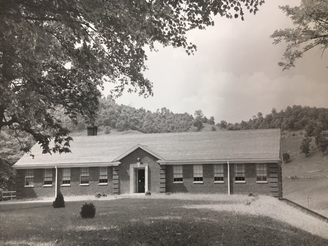 Kresge Hall as it transitioned from an infirmary.