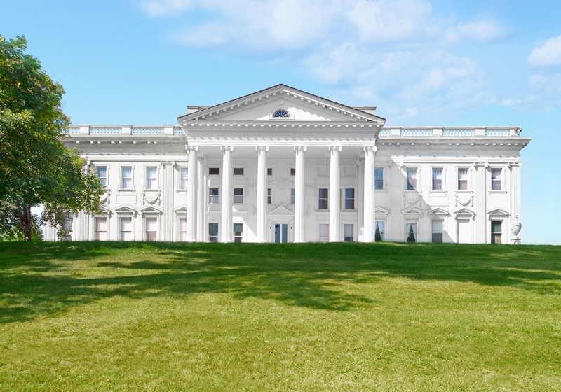 Staatsburgh State Historic Site, Also Known as Mills Mansion, In Staatsburg, New York