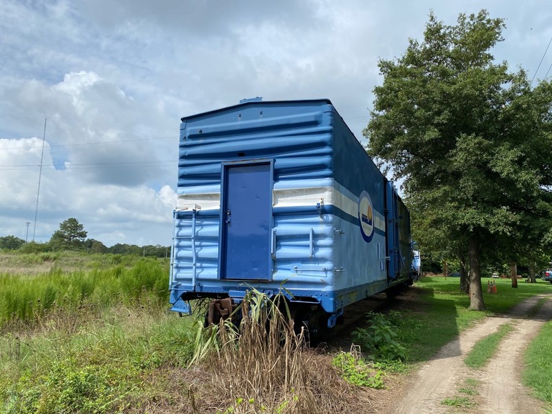 Back End of Box Car 