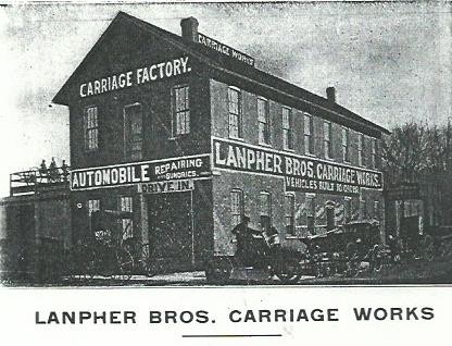 Lanpher Brothers Carriage Works, 1908.