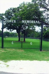 Gates to Gower Memorial Cemetery (image from Find a Grave)