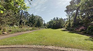 The Crossroads Circle and Meadow in the National AIDS Memorial Grove, Golden Gate Park