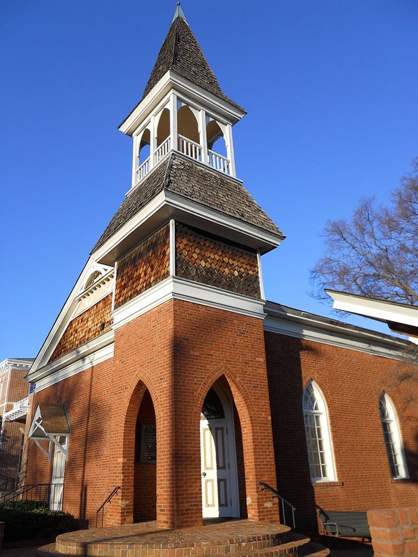Auburn University Chapel is the oldest building on campus on its original location.