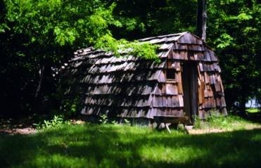 One of the cottages at the Salem Pioneer Village (Photo Courtesy of Salem Tales)