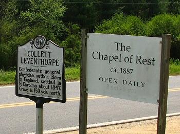 Historic Marker - The Chapel of Rest