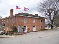 Front of the Old Wilkes Jail