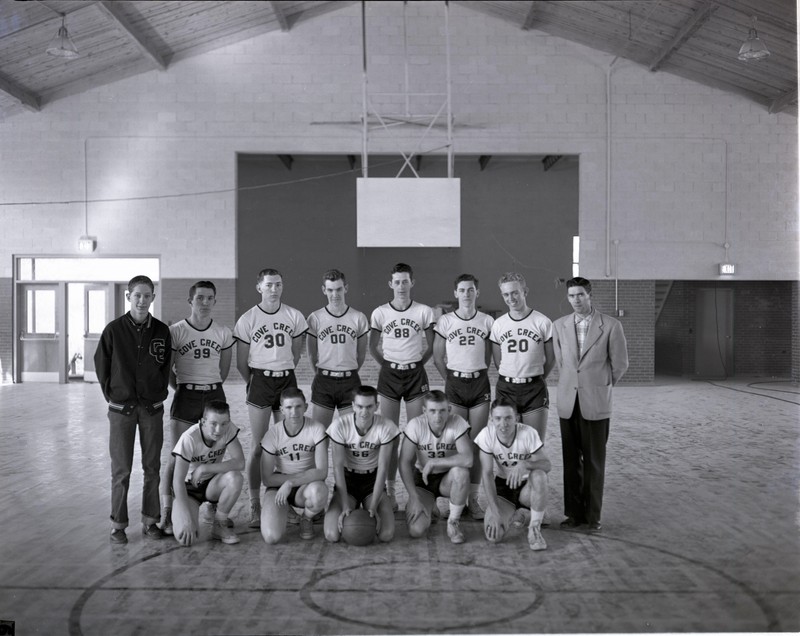 Men's basketball, 1957.